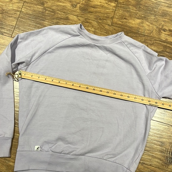 Kangol light purple crew neck sweater - Picture 4 of 9